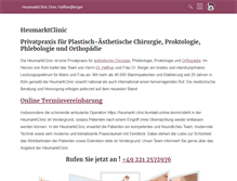 Tablet Screenshot of praxis-drhaffner.de